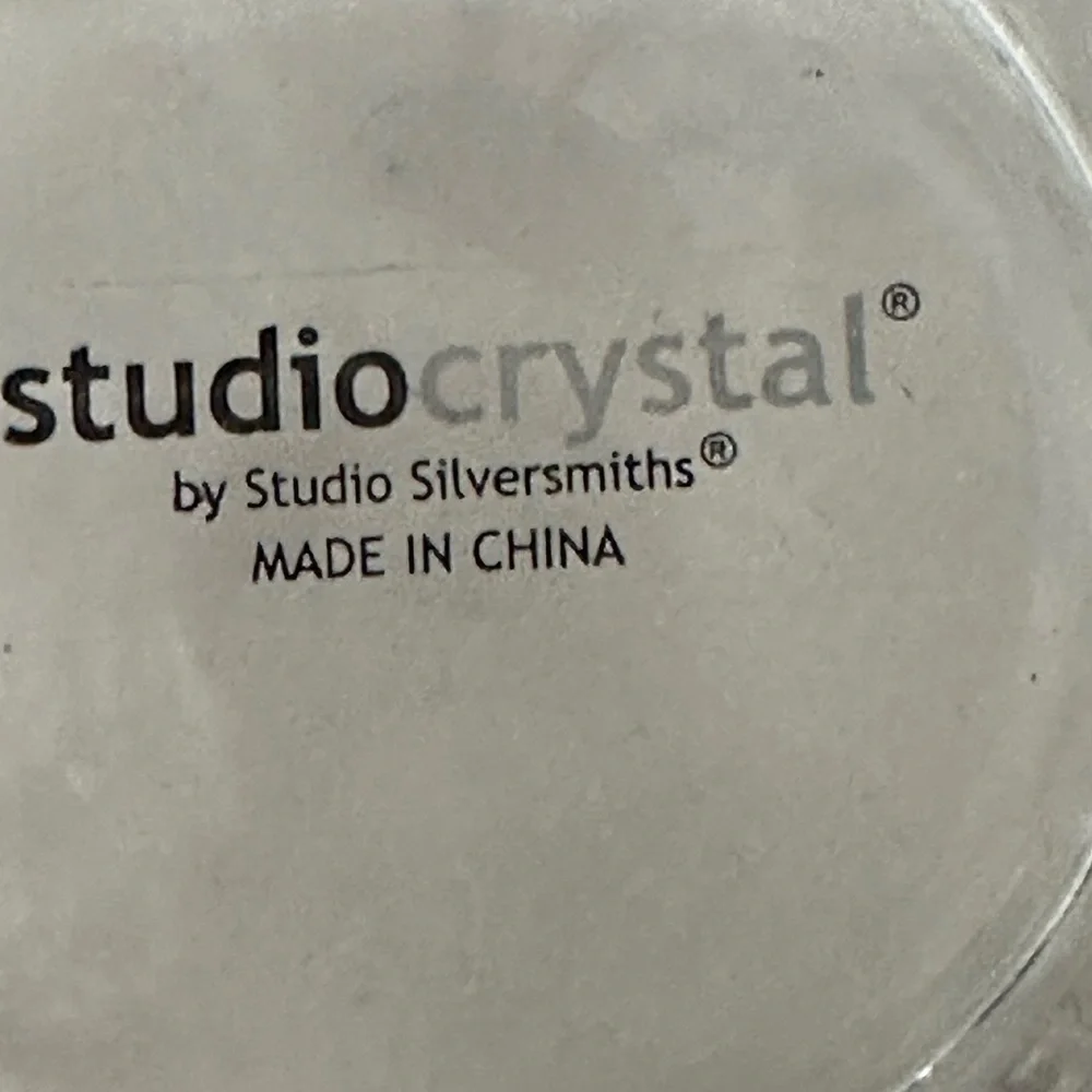 Crown Glass Crystal Tea Light Home Decor Studio Crystal Clear Cute 2
